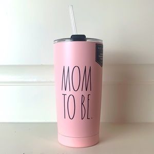 RAE DUNN Stainless Steel 17oz MOM TO BE Tumbler